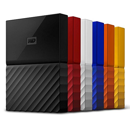 Ổ cứng WD 2TB Red My Passport  Portable External Hard Drive - USB 3.0 - WDBYFT0020BRD-WESN