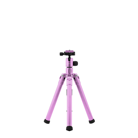 Chân máy MeFOTO BackPacker Air Tripod and Selfie Stick in One Kit - Purple (BPAIRPUR)