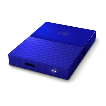 Ổ cứng WD 4TB Blue My Passport  Portable External Hard Drive - USB 3.0 - WDBYFT0040BBL-WESN