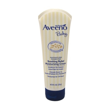 Aveeno Baby Soothing Relief Moisturizing Cream 8oz Tube