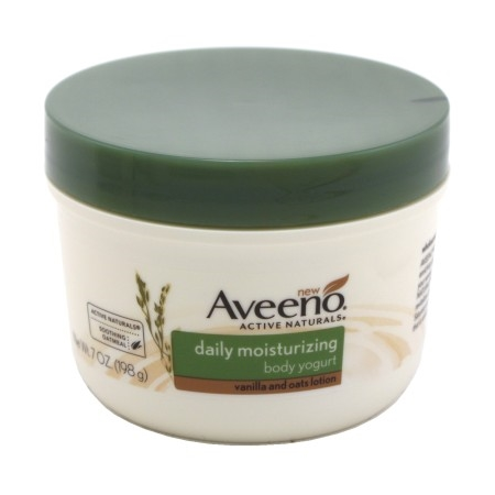 Aveeno Daily Moisturizing Body Yogurt 7oz Jar Vanilla/Oats