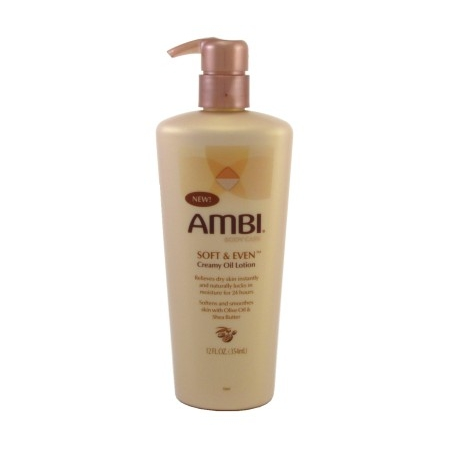 Ambi Soft & Even Creamy Oil Lotion 12oz Pump