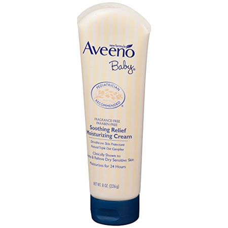 Aveeno Baby Soothing Relief Moisturizing Cream 8oz Tube