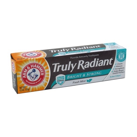 Arm & Hammer Toothpaste Truly Radiant Bright & Strong 4.3oz