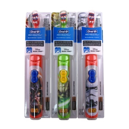 Oral-B Toothbrush Power Disney Star Wars(Timer)(4 Pieces) Assorted