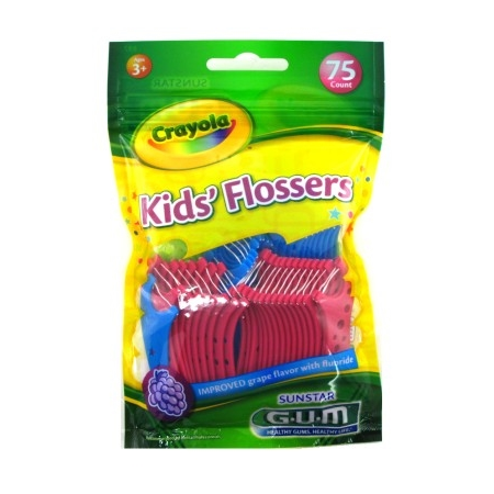 Gum Flossers 75 Count Crayola Kids