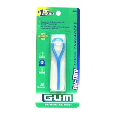 Gum Floss Threaders Eez- Thru (6 Pieces)