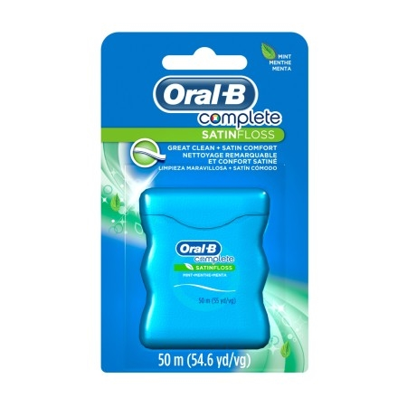 Oral-B 54 Yards Floss Satin Mint (6 Pieces)