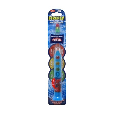 Firefly Toothbrush Spiderman Flashing 1 Min Timer