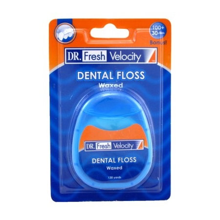 Dr. Fresh 130 Yds Floss (12 Pieces) Waxed
