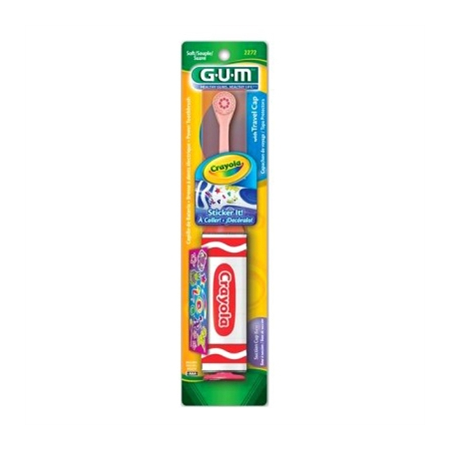 Gum Toothbrush Crayola Power With Stickers