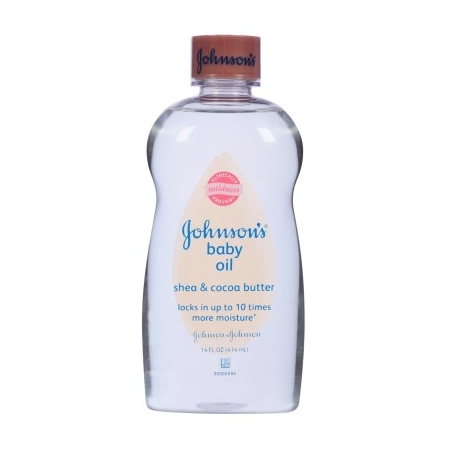 Johnsons Baby Oil Shea & Cocoa Butter 14oz