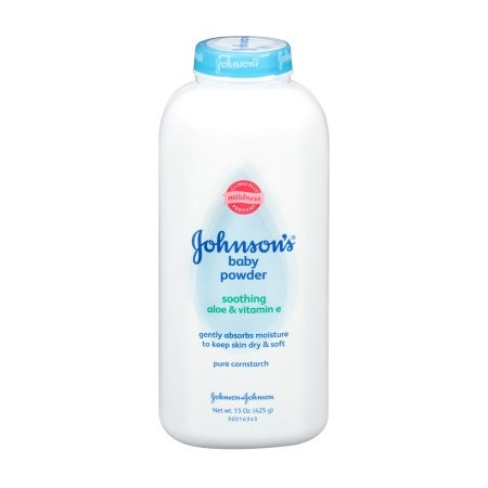 Johnsons Baby Powder Soothing Aloe And Vitamin E 15oz