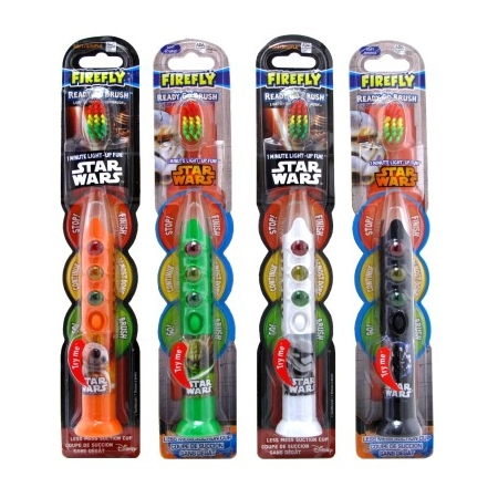 Firefly Toothbrush Star Wars Ready 1-Min Timer(Asst Figure)