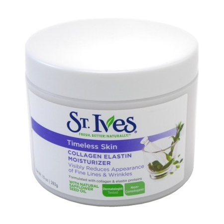 St Ives Moisturizer Timeless Collagen Elastin 10oz Jar