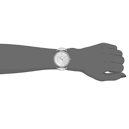​Đồng hồ ES-4341 Fossil Carlie Three-Hand Stainless Steel Watch