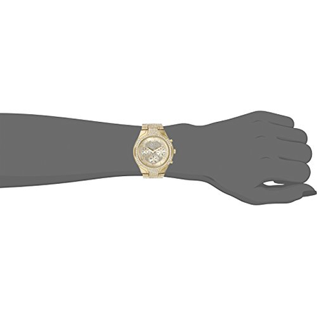 Đồng hồ GUESS Gold-Tone Glitzy Sport Dress Watch