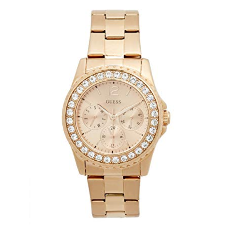 Đồng hồ GUESS Factory Women's Rose Gold-Tone Multifunction Watch, NS