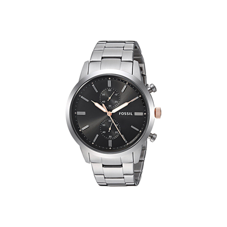 Đồng hồ Fossil 44mm Townsman Chronograph Stainless Steel Watch