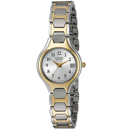 Đồng hồ Citizen Women's Two-Tone Stainless Steel Easy Reader Watch