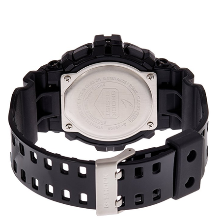 Đồng hồ Casio Men's Sport G8900A-1 Black Resin Quartz Watch with Blue Dial