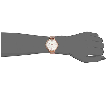 Đồng hồ Fossil Jacqueline Three-Hand Rose Gold-Tone Stainless Steel Watch