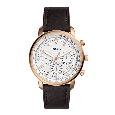 Đồng hồ Fossil Goodwin Chronograph Brown Leather Watch