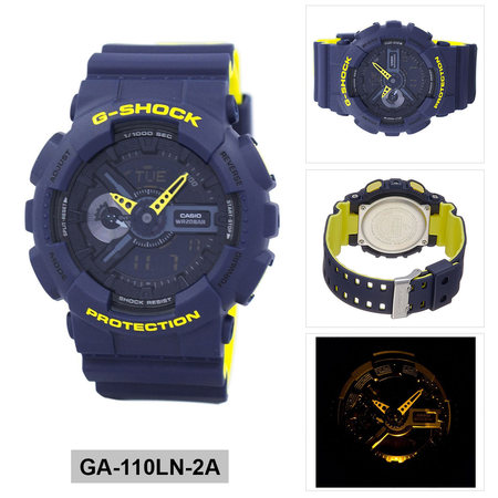 Đồng hồ Casio G-Shock Layered Neon Men's Watch GA-110LN-2A