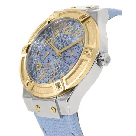 Đồng hồ GUESS Women's U0289L2 Ice Blue Python Print Multifunction Watch