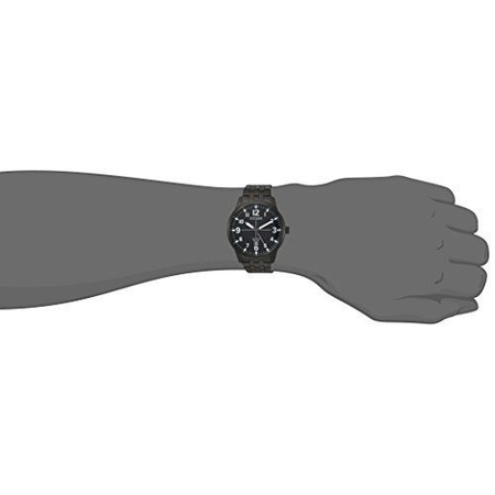 Đồng hồ Citizen Men's Black Ion Stainless Steel Watch BI105552E