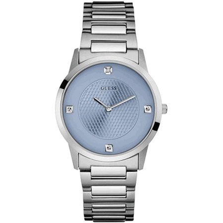 Đồng hồ GUESS Men's U0428G2 Diamond-Accented Stainless Steel Watch