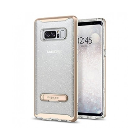 Spigen Crystal Hybrid Glitter Case for Samsung Galaxy Note 8 - Gold Quartz