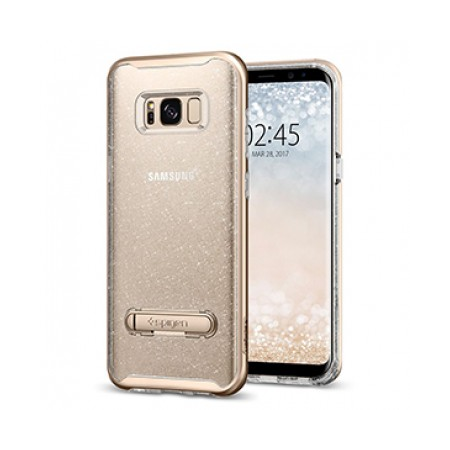 Spigen Crystal Hybrid Glitter Case for Samsung Galaxy S8+ – Gold Quartz