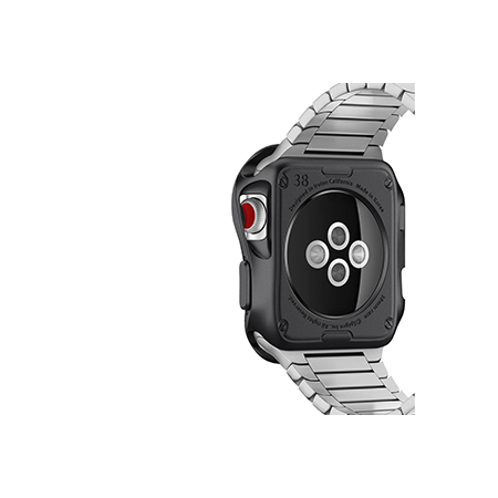 Spigen Slim Armor Case for Apple Watch 38mm - Space Gray