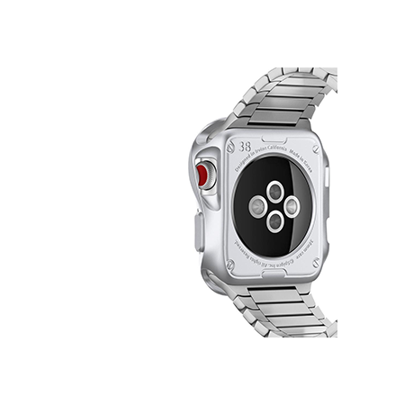 Spigen Slim Armor Case for Apple Watch 38mm - Silver
