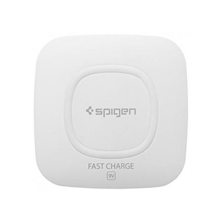 Sạc không dây Spigen Essential F301W Ultra Slim Wireless Charger - White
