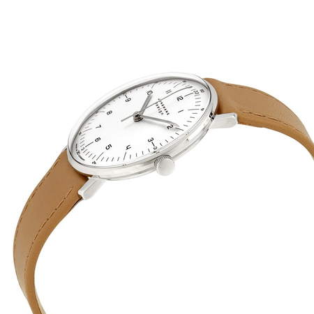 Junghans Junghans Max Bill Hand Wind Silver Dial Unisex Watch 027/3701.00 027/3701.00