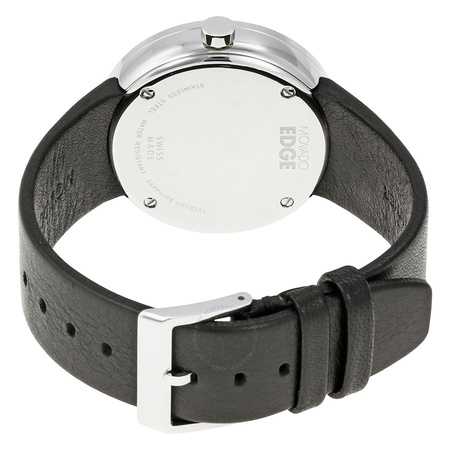 Movado Edge Silver Aluminum Dial Men's Watch 3680001