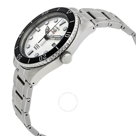 Seiko Series 5 Automatic Silver Dial Men's Watch SRPB87