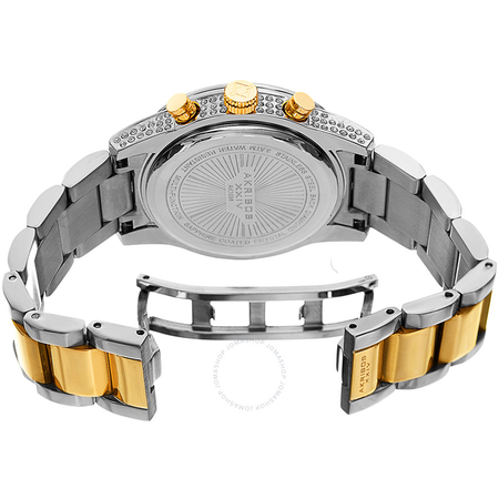 Akribos XXIV Diamond Gold Dial Men's Watch AK1038TTG