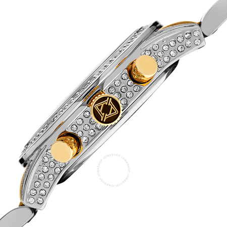 Akribos XXIV Diamond Gold Dial Men's Watch AK1038TTG