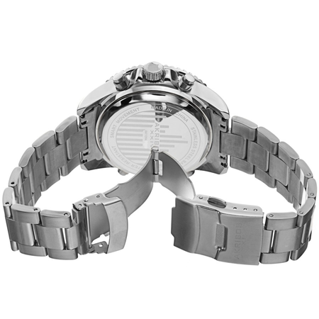Akribos XXIV Quartz Black Dial Men's Smart Watch AK1094SSBU