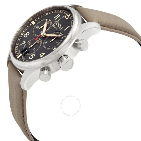 Alpina Startimer Pilot Chronograph Grey Dial Men's Watch AL-372BGR4S6