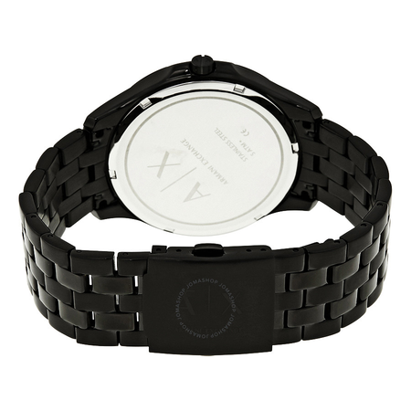 Armani Exchange Black DIal Black PVD Stainless Steel Men's Watch AX2159