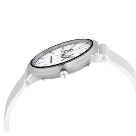 Armani Exchange Lola Quartz White Dial Ladies Watch AX5557