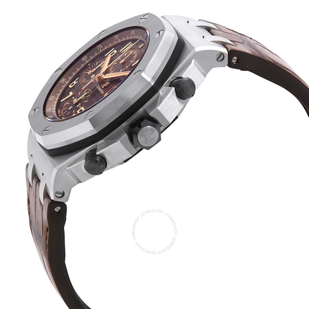 Audemars Piguet Royal Oak Offshore Brown Dial Men's Chronograph Watch 26470ST.OO.A820CR.01