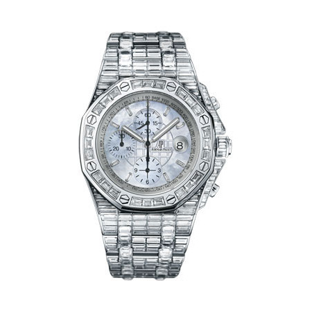 Audemars Piguet Royal Oak Offshore Chronograph Diamond Men's Watch 26174BC.ZZ.8042BC.01