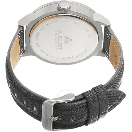 August Steiner Grey Men's Watch AS8088GY