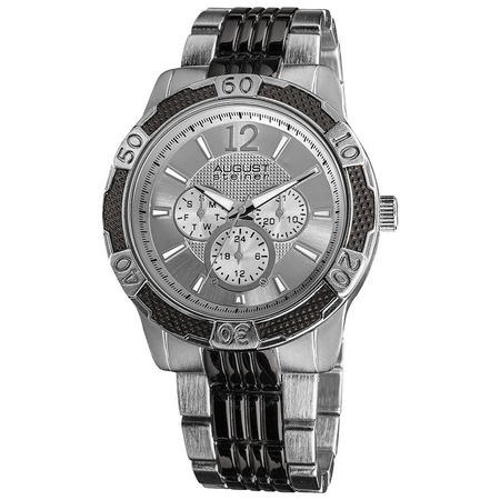 August Steiner Multi-Function Two-Tone Men's Watch AS8058SS