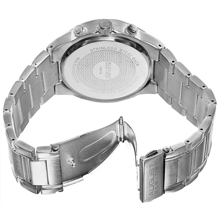 August Steiner Silver-tone Dial Men's Watch AS8128SS